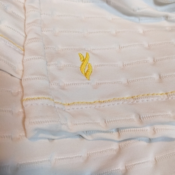 GOLF POLO White Pucker ~ Nancy Lopez XL - Picture 11 of 14